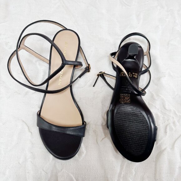 Stuart Weitzman Nudist Wrap Sandal Size 7 New - Picture 9 of 10